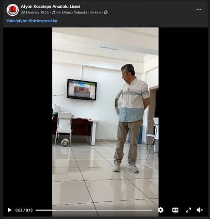 Afyonlu öğretmenlerin paylaşımı sosyal medyada gündem yarattı!