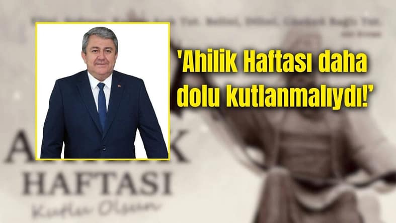 Ahilik mesajı