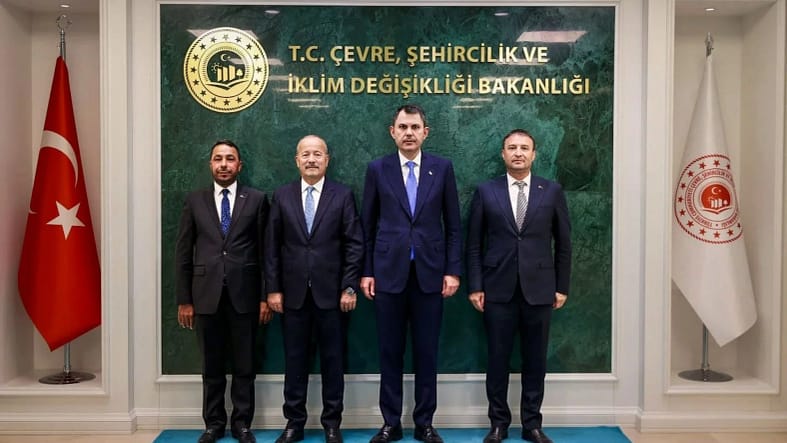 Bakan Kurum'a ziyaret