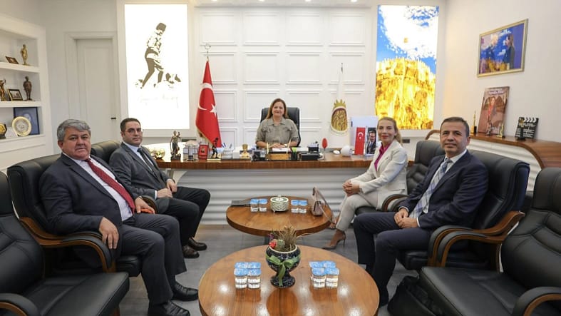 Başkan Köksal'a ziyaret